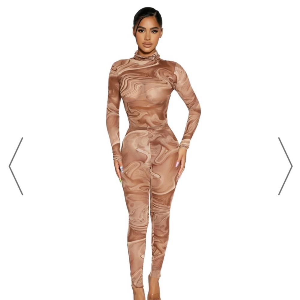 Naked Wardrobe- Meshed Vibes Set